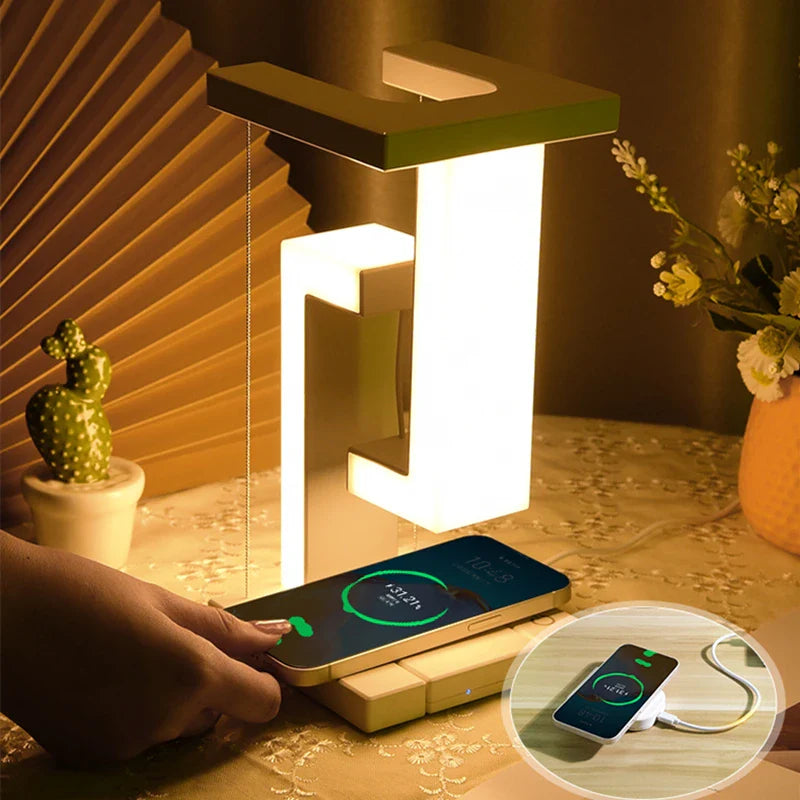Magic Glow Wireless Charging Lamp